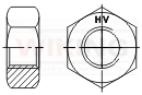 Nakrętki sześciokątne do połączeń sprężanych HV EN 14399-4