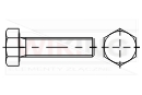 śruby z łbem sześciokątnym z gwintem drobnozwojnym na całej długości trzpienia ISO 8676