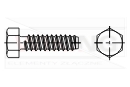 Wkręty samogwintujące (blachowkręty) DIN 7976 forma F z łbem sześciokątnym